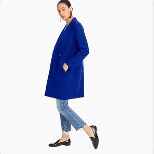 J Crew Daphne Italian Wool Topcoat
